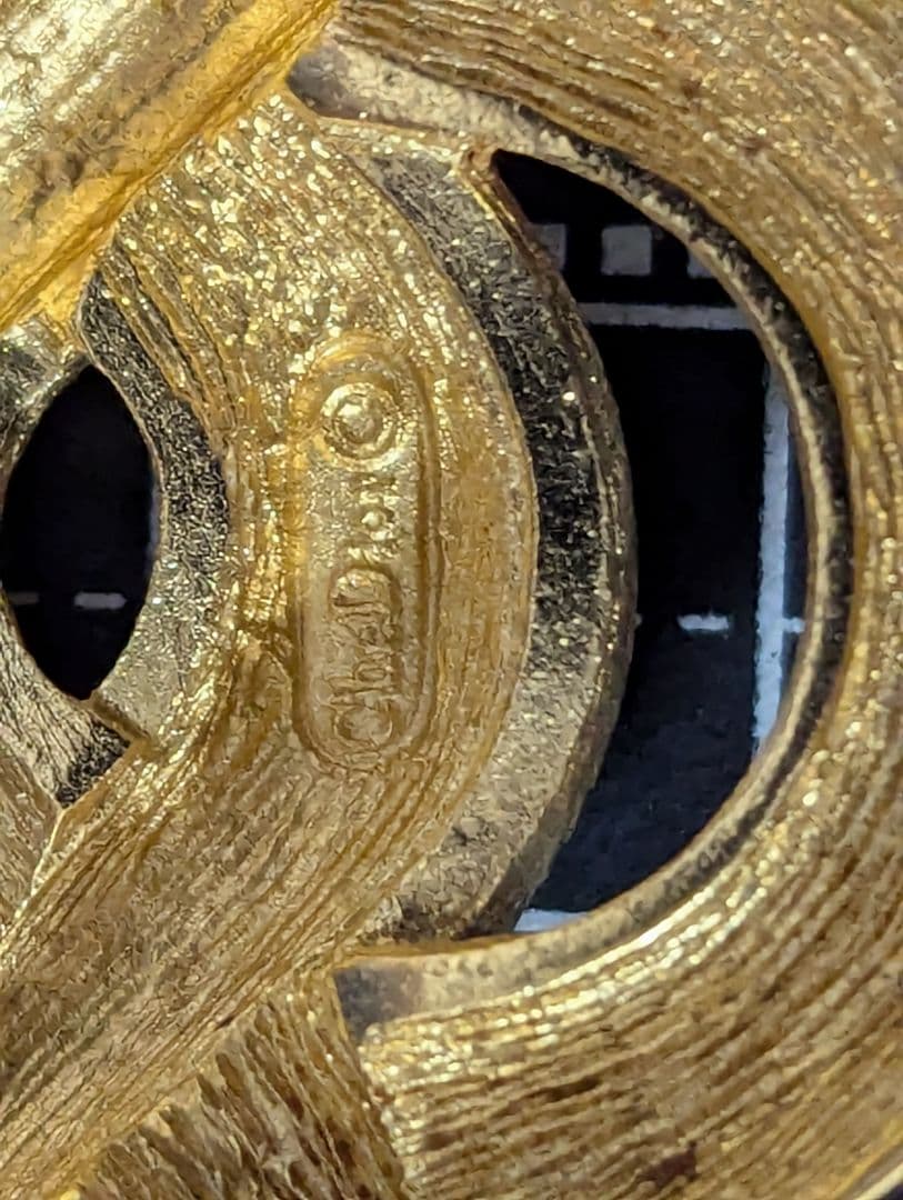 ☆希少☆　ChristianDior　ブローチ　ロープ