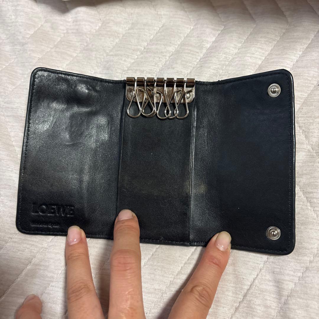 LOEWE メンズ　キーケース　箱付き