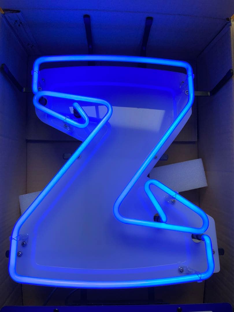 【非売品】希少 ZIMA ジーマ ネオンサイン ネオン管 新ロゴ 電飾 ガラス管