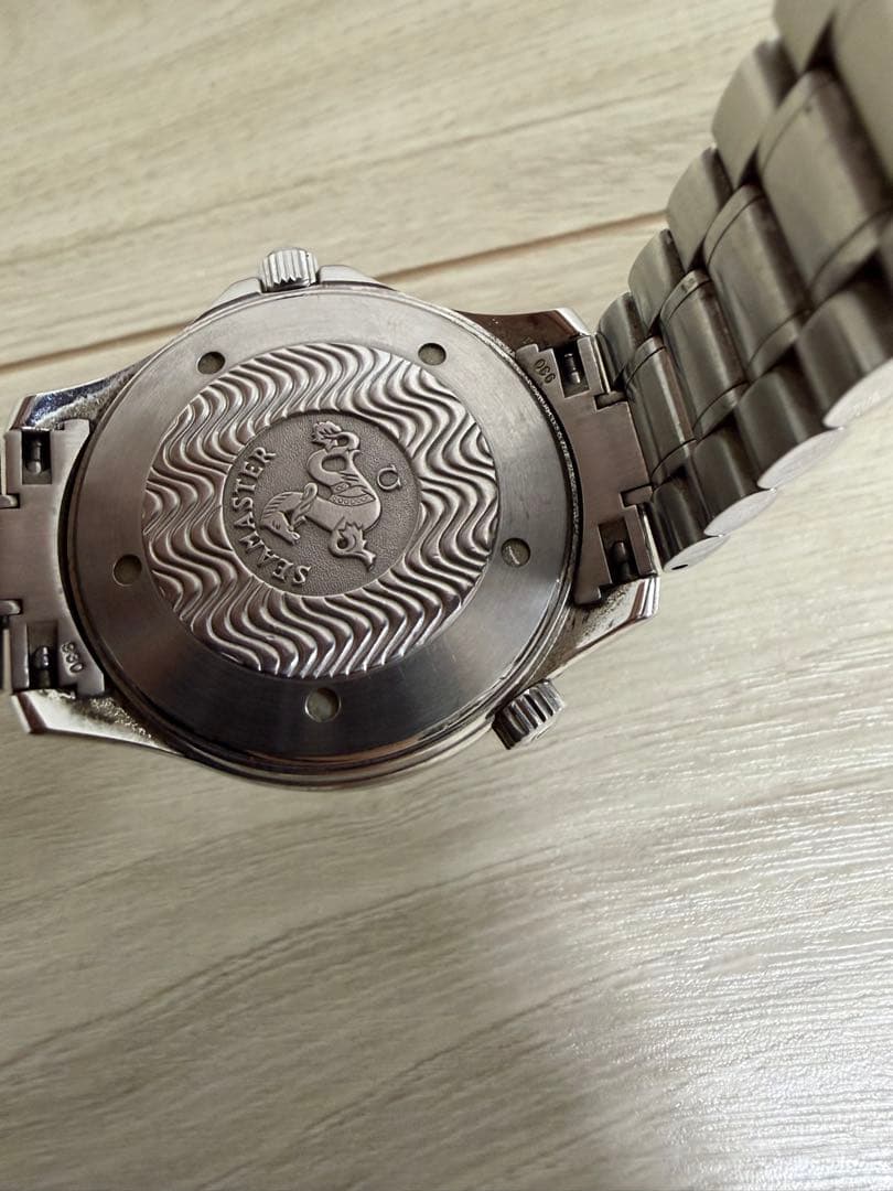 OMEGA オメガ シーマスター 300m自動巻 クロノメーター 波文字盤