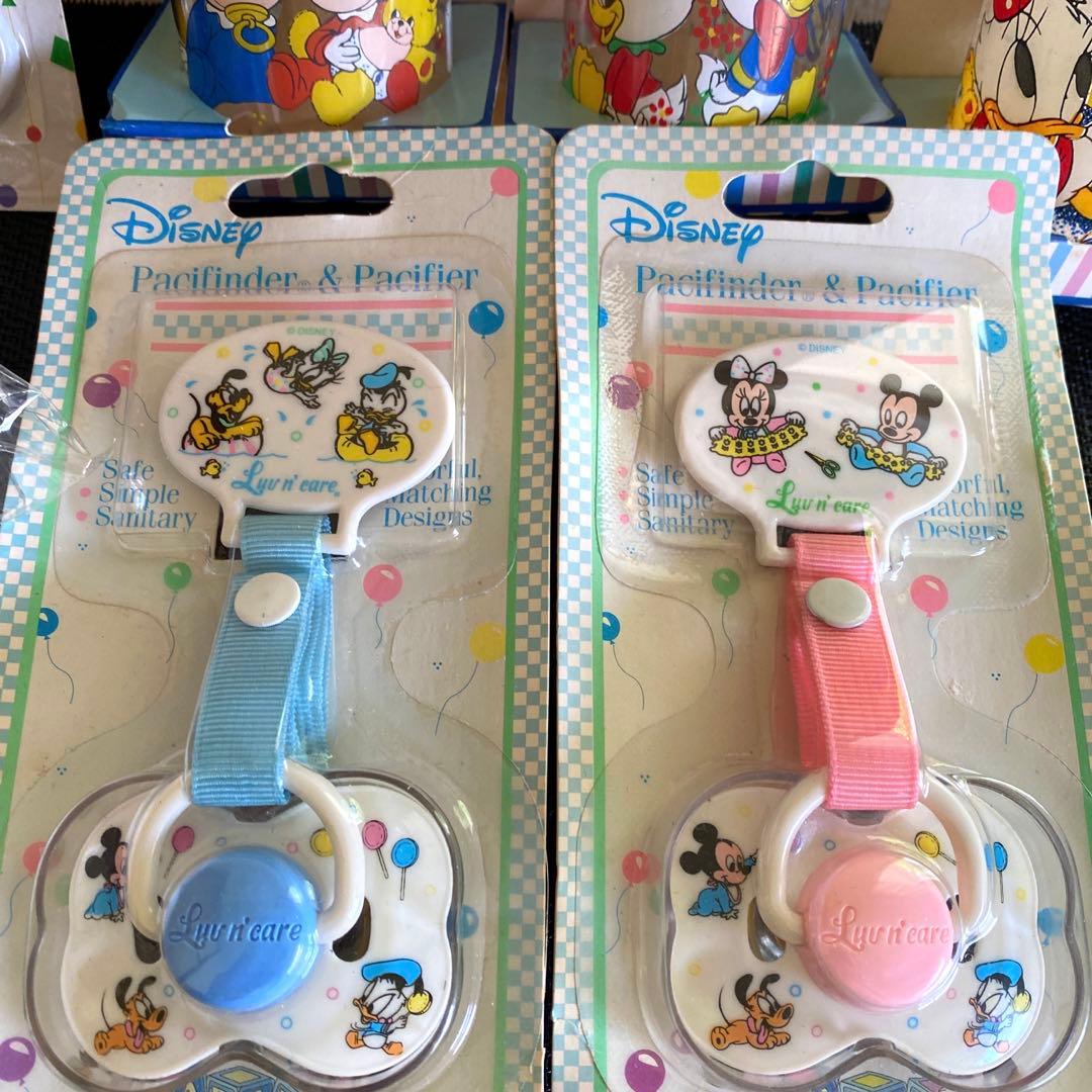 1990年代レトロアンティークミッキー哺乳瓶Disney baby bottle