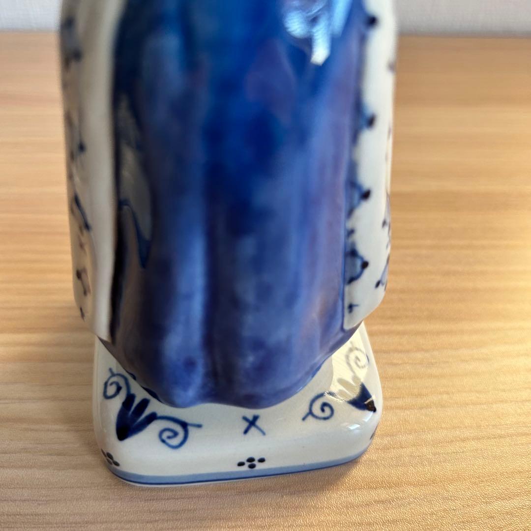 オランダ製 DELFT ロイヤルデルフト　ファーマーと妻　フィギュリン