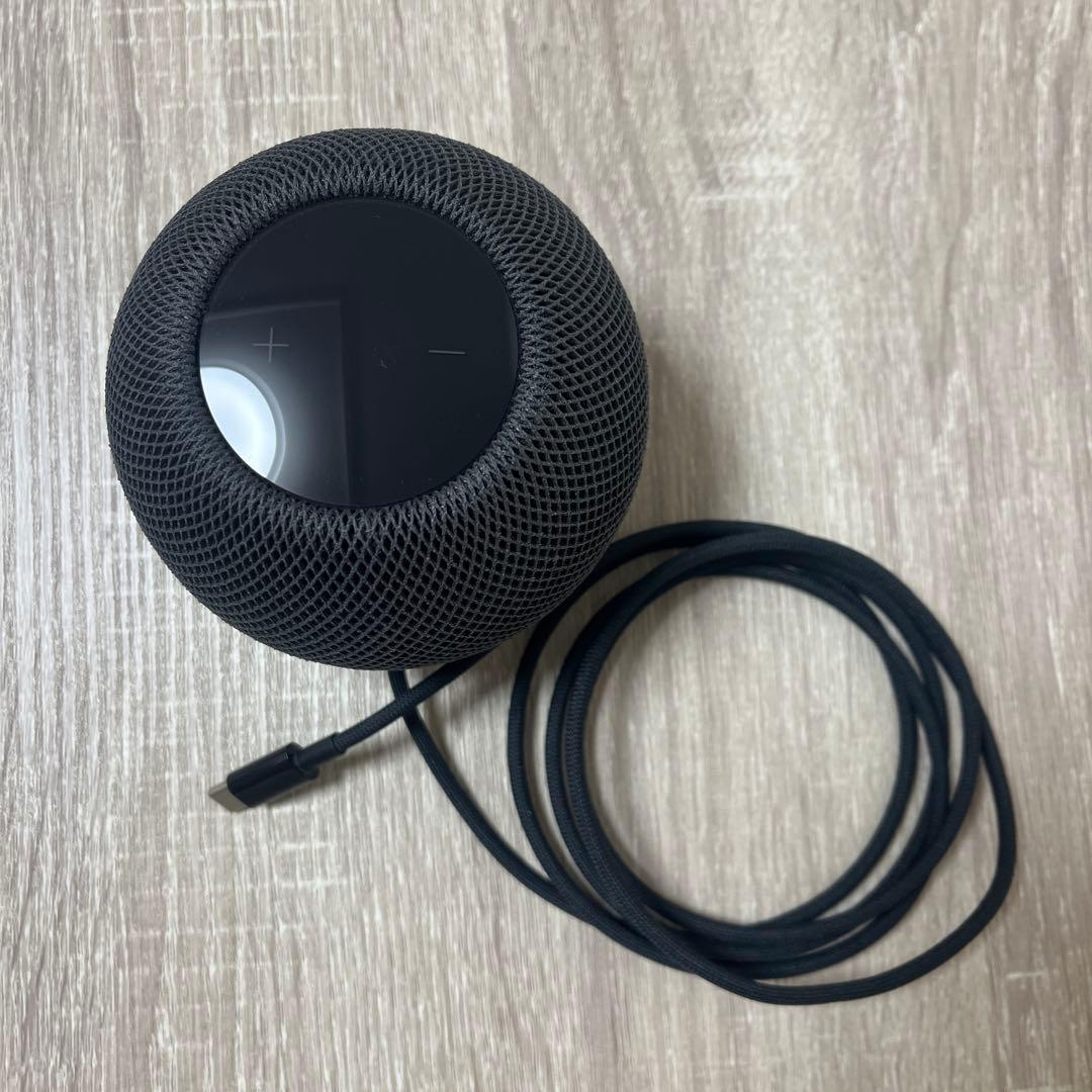 美品 Apple Pod mini スペースグレー 壁掛けホルダー付き