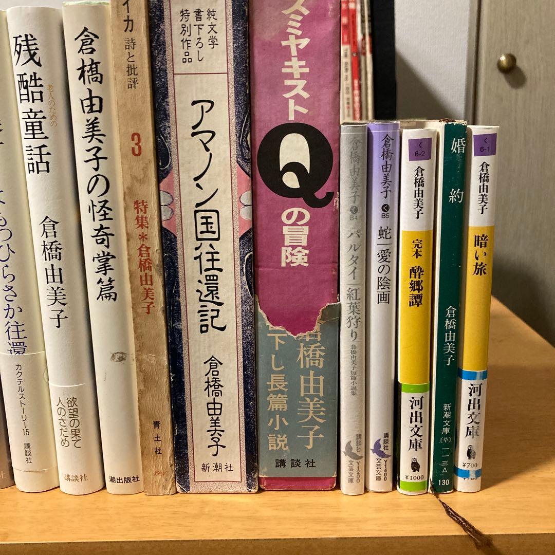 倉橋由美子 単行本 文庫 特集雑誌など29冊