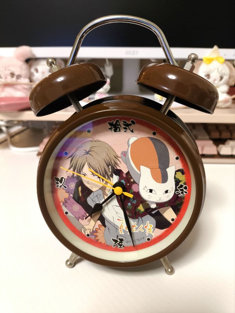 夏目友人帳　目覚まし時計　ニャンコ先生　井上和彦　神谷浩史