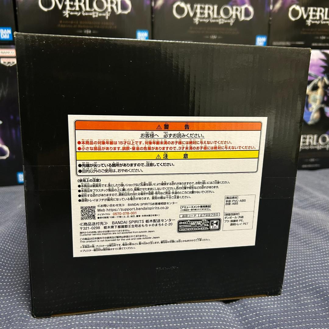 10個 オーバーロード BANPRESTO EVOLVE アルベド