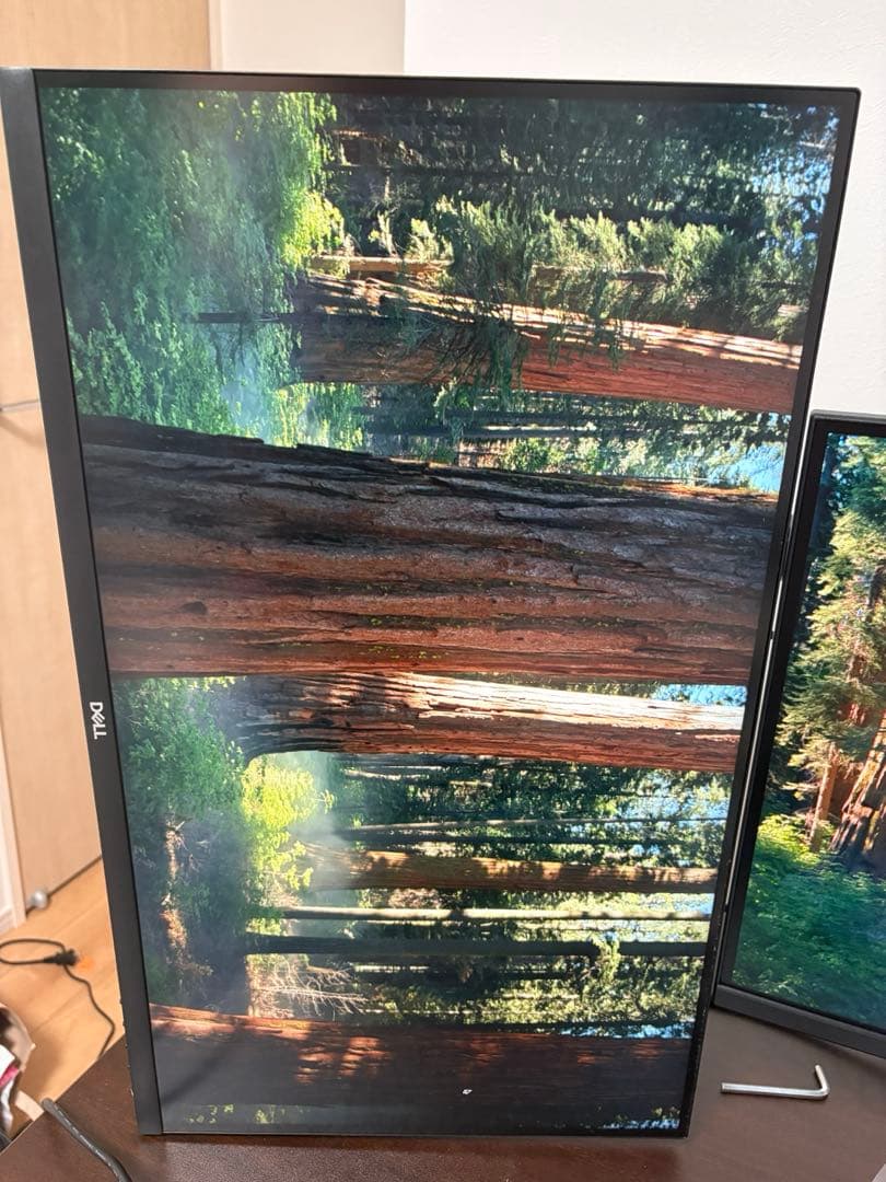 箱あり　Dell S2722QC 27インチ 4kモニター　ドット欠け無し