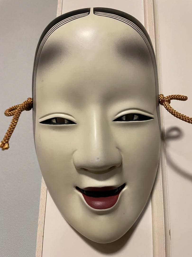 cimastone replicas 京都科学標本 能面 小面（若女）額縁付