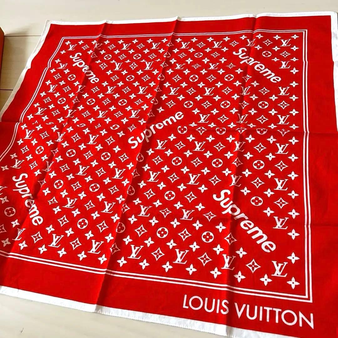 LOUIS VUITTON ルイヴィトン シュプリーム supreme バンダナ
