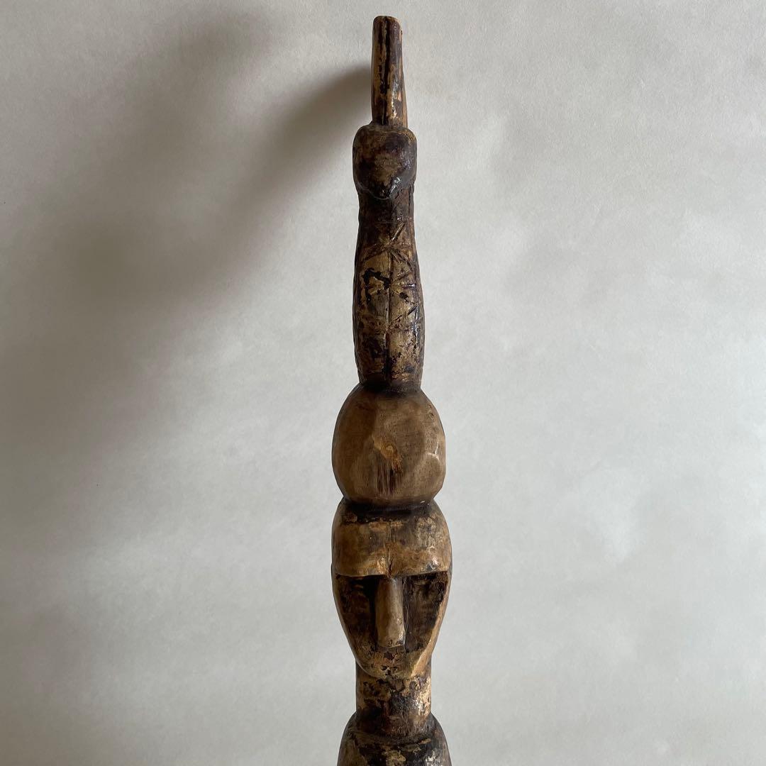 インドネシア　ティモール　木製彫刻　1970年代頃