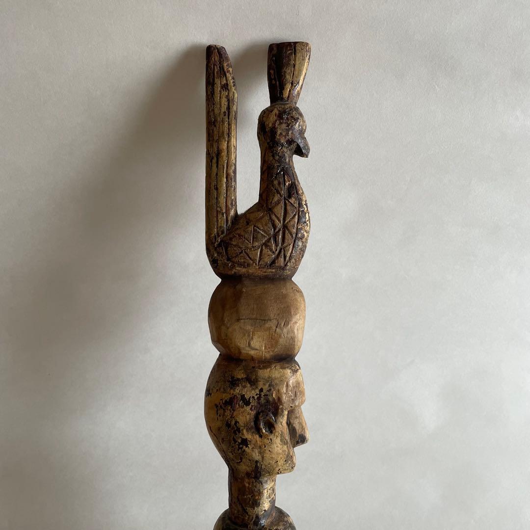 インドネシア　ティモール　木製彫刻　1970年代頃