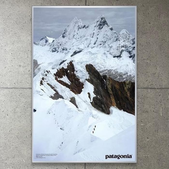限定30％OFF!!/額装品/Three Climbers/パタゴニア/ポスター