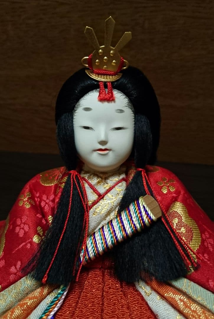 【ご購入はまこちゃんとなります】人間国宝　無形文化財　原米洲　雛人形一式