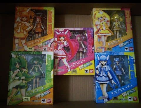 S.H.Figuarts スマイルプリキュア！全員セット 未使用輸送箱付