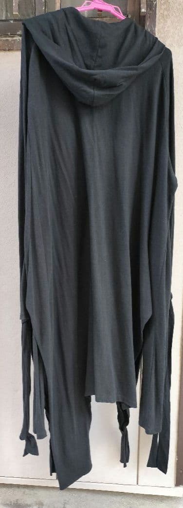 2024SS yohji yamamoto フードロングカーディガン