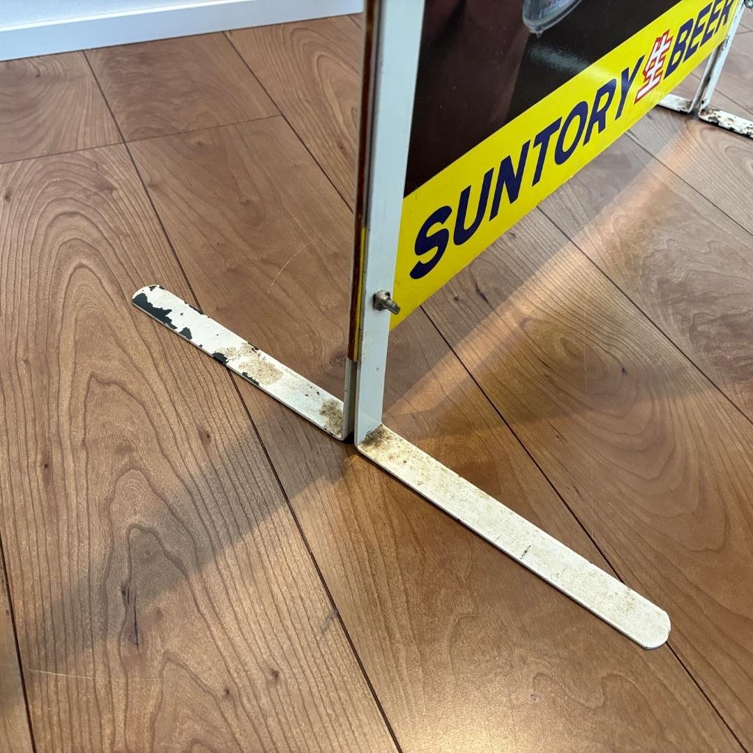 昭和レトロ　SUNTORY　明石家さんま　ビッグ看板　モルツ