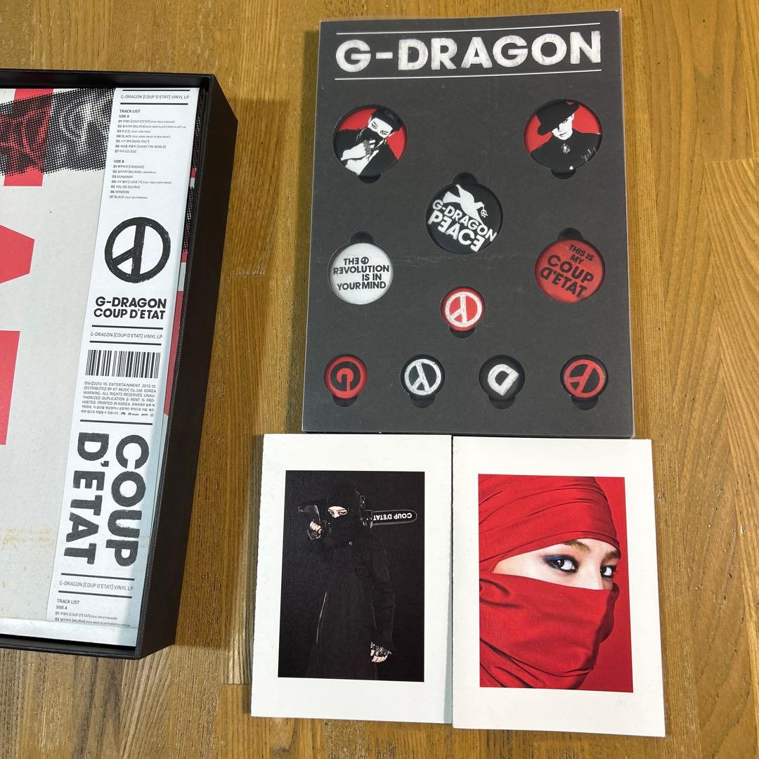 ★激レア直筆シリアル★ G dragon coup e'etat LP 限定版