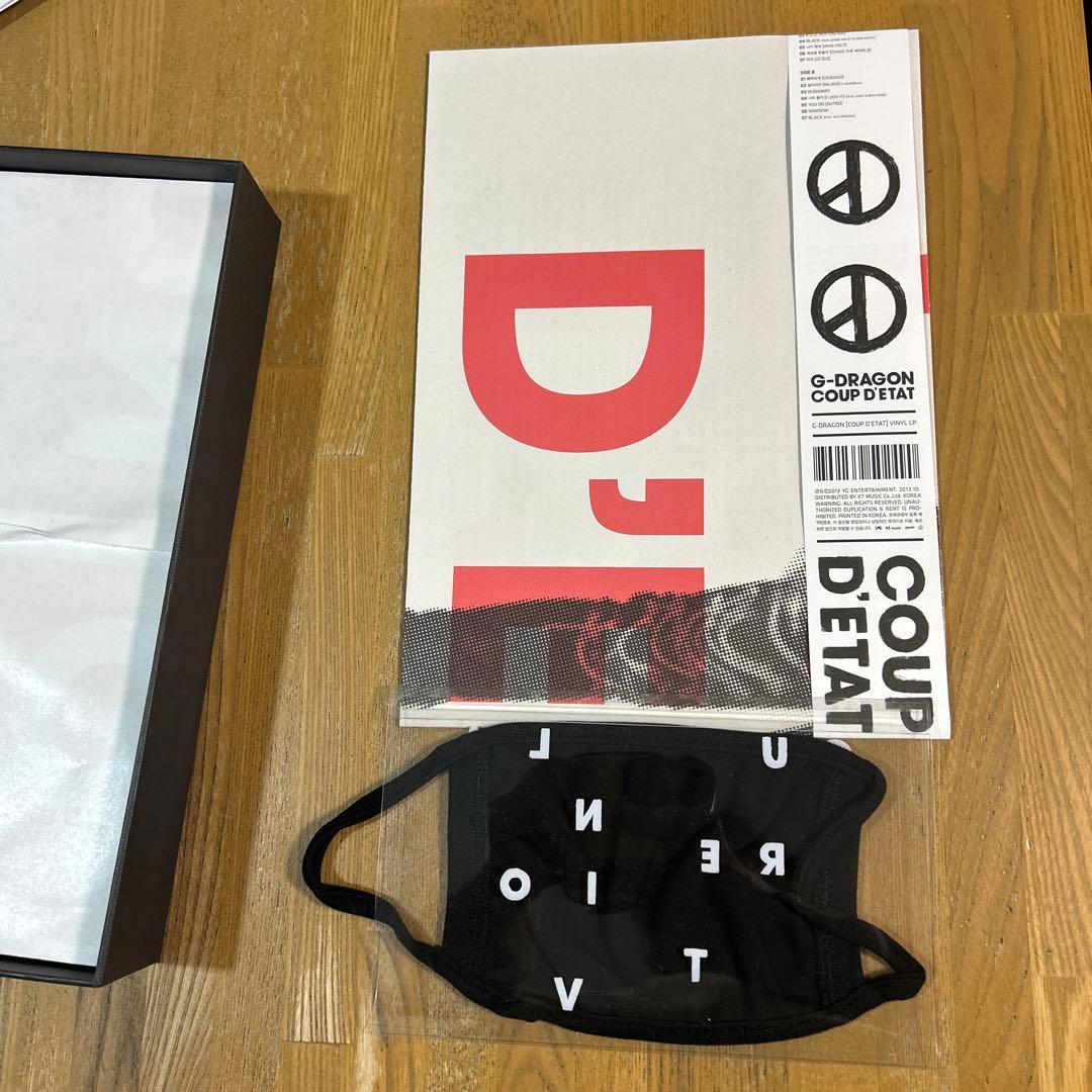 ★激レア直筆シリアル★ G dragon coup e'etat LP 限定版
