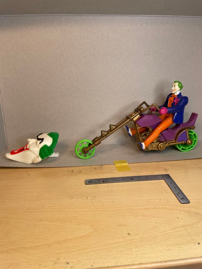 激レア　バットマン　ジョーカー&バイク　フィギュア