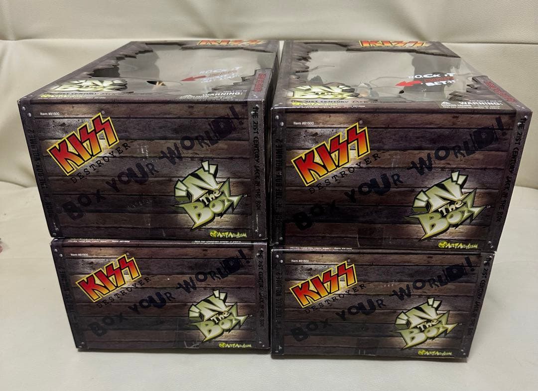 KISS DESTROYER フィギュア4体セット