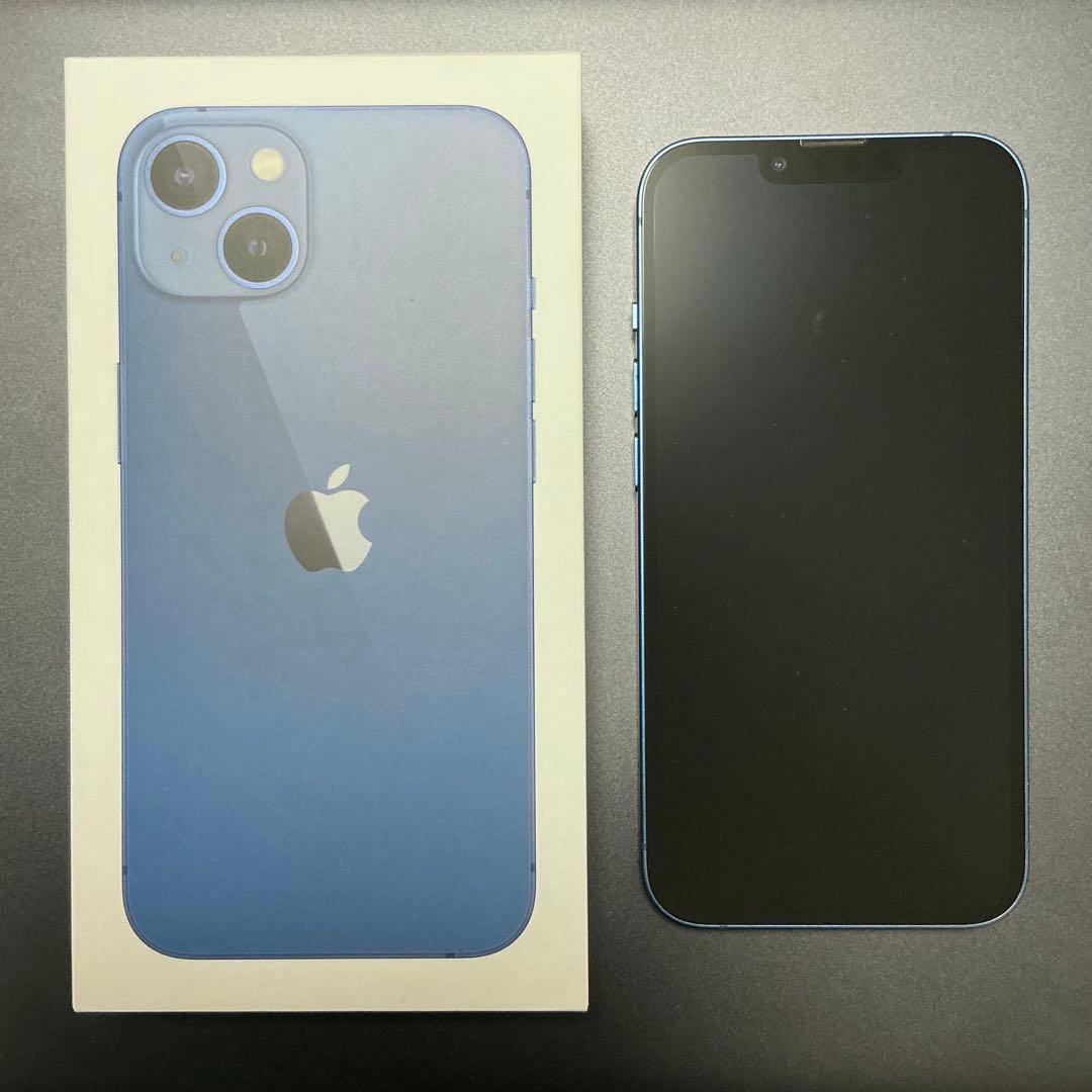 iPhone13 256GB ブルー おまけ(ケース)付き