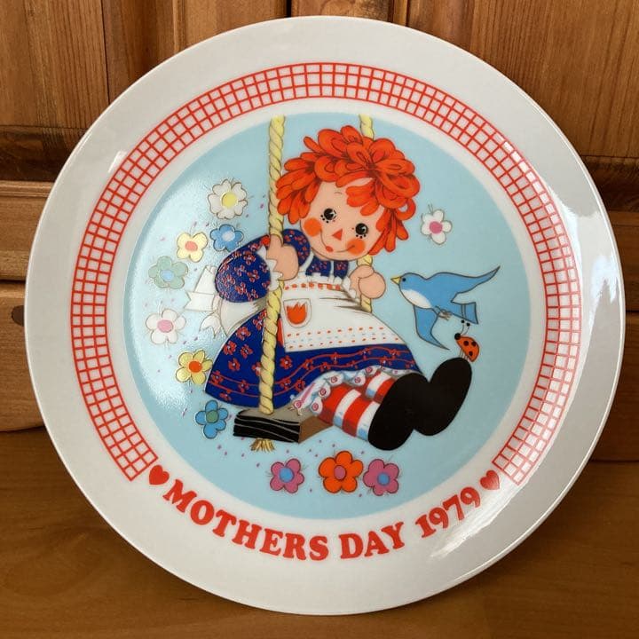 希少　超激レア　限定品　ラガディ　めちゃくちゃ可愛いアン　マザーズデイ　プレート