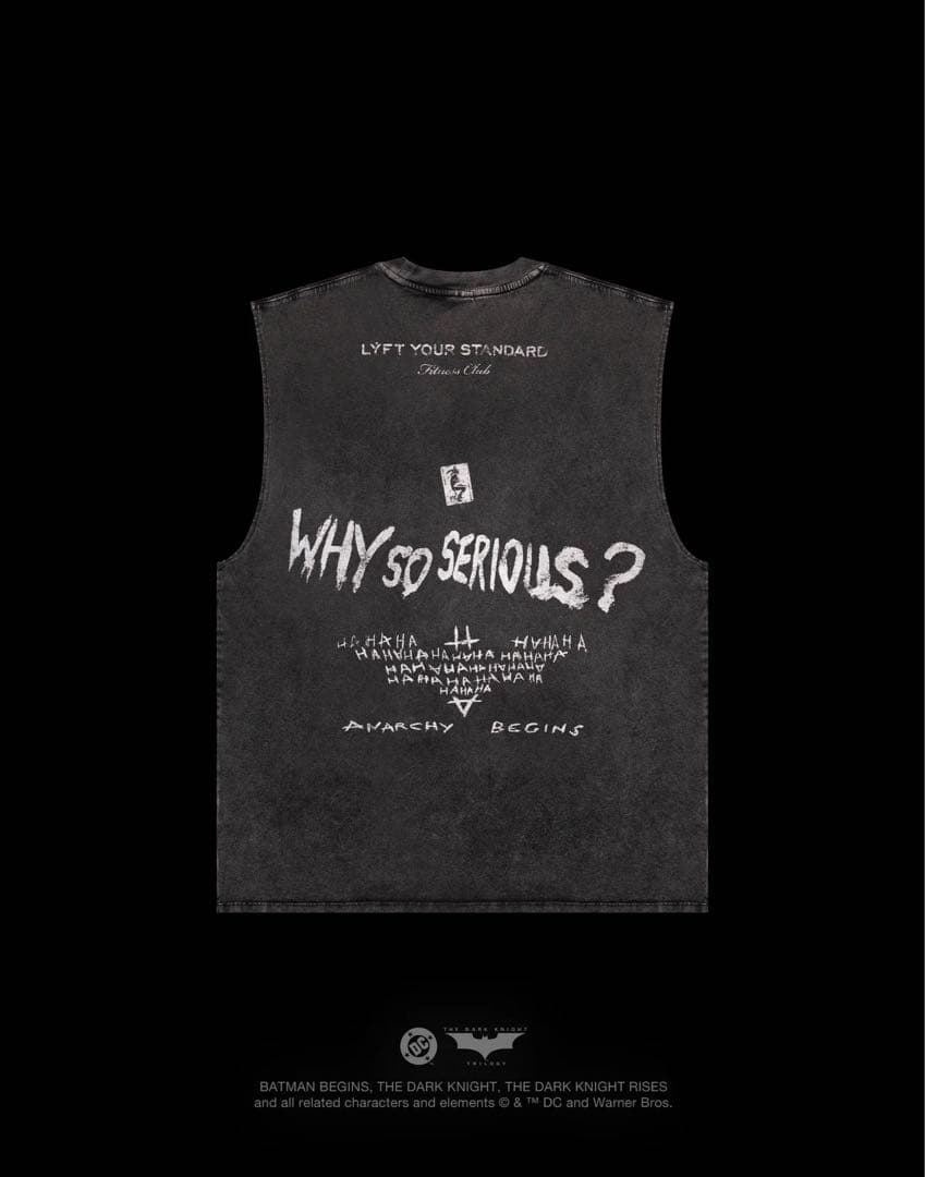 【完売品】リフト LYFT × BATMAN ジョーカー ノースリーブ　L