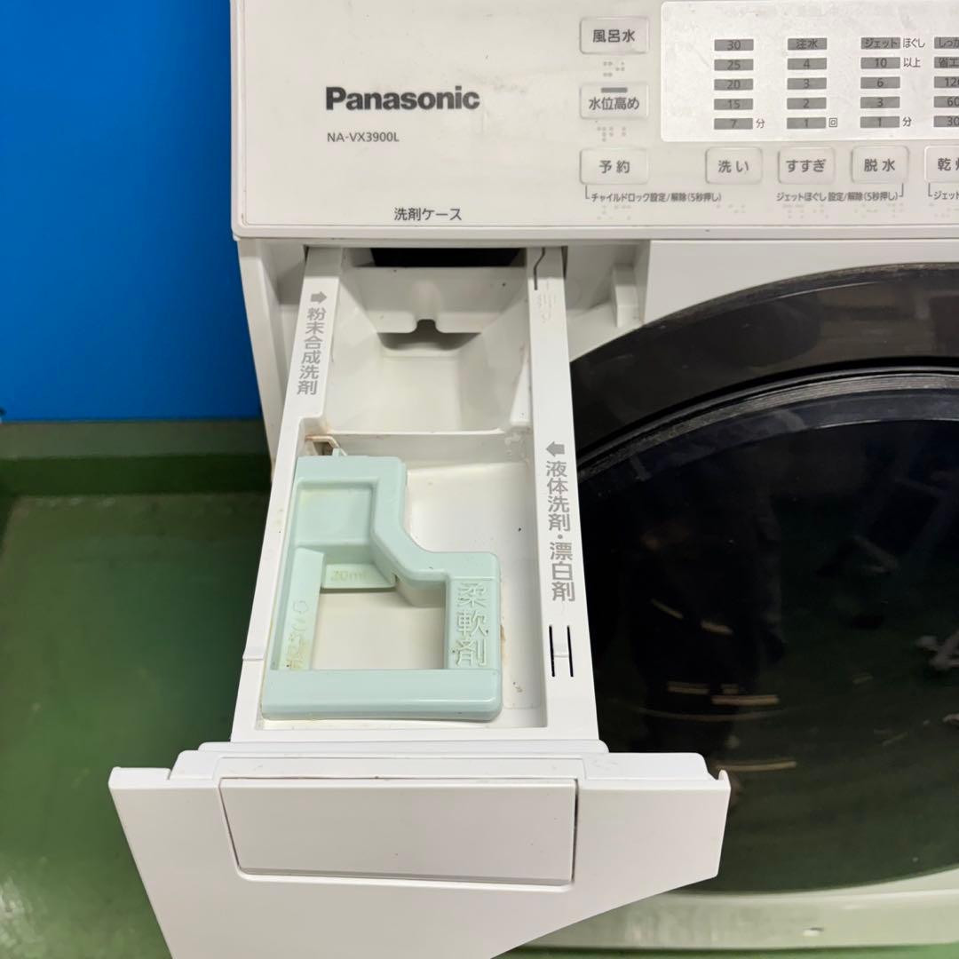 546 ドラム式洗濯機　容量10キロ　乾燥6キロ　美品　左開き　半年保証　お勧め