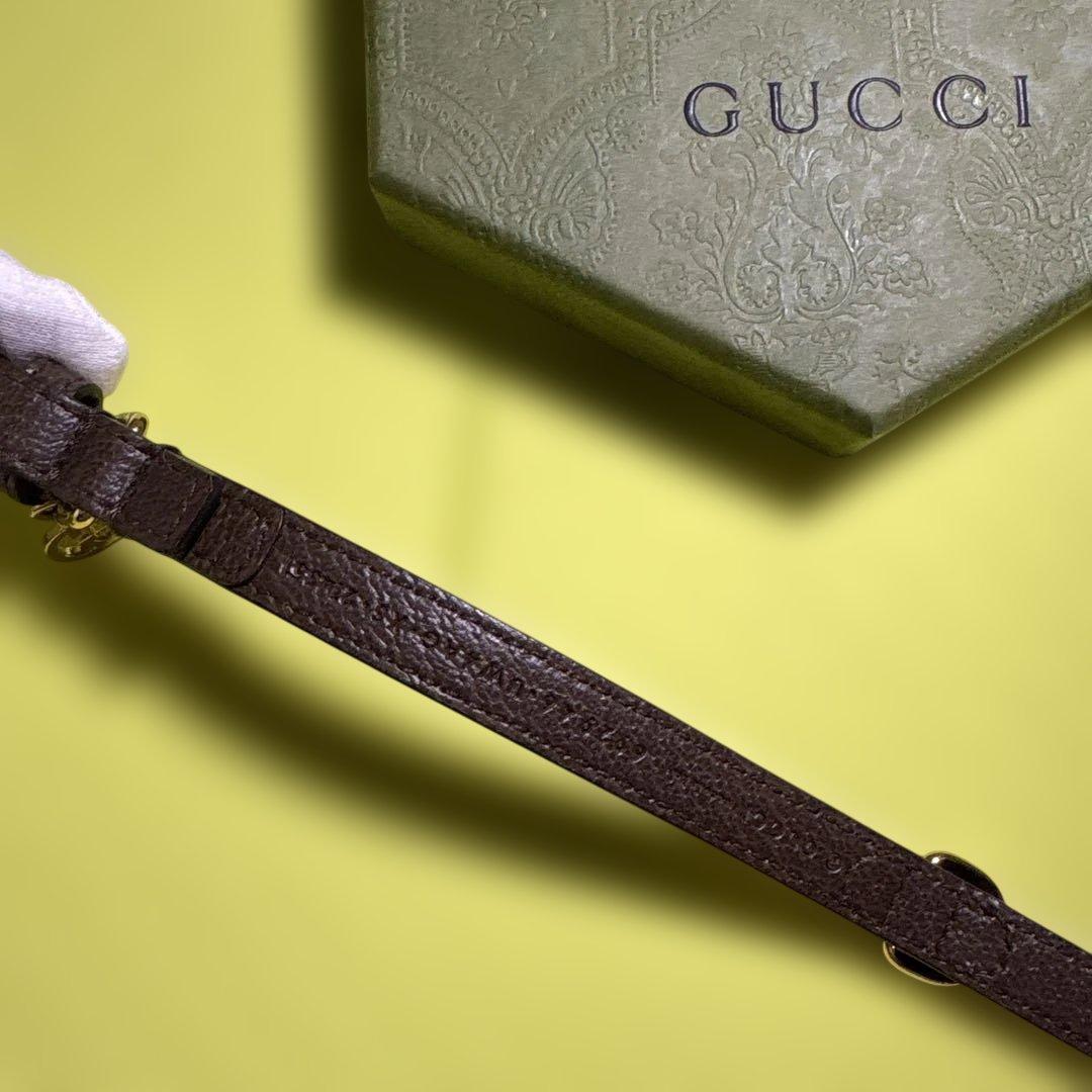 ⭐️GUCCI （グッチ）　エクストラスモールペットカラー　GG柄　首輪