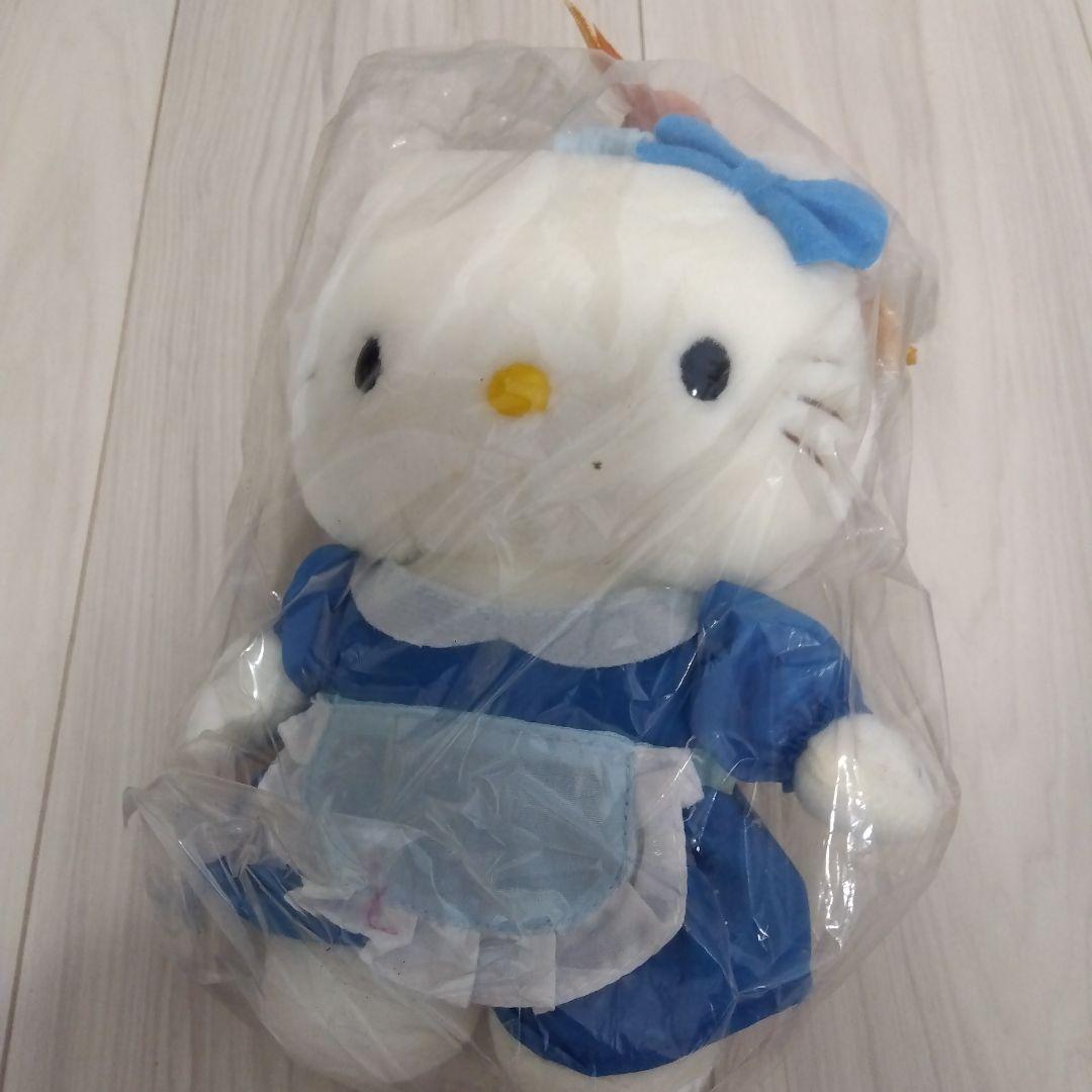 非売品　希少品　ハローキティ　ぬいぐるみ　エイコー　メイドキティちゃん　レトロ