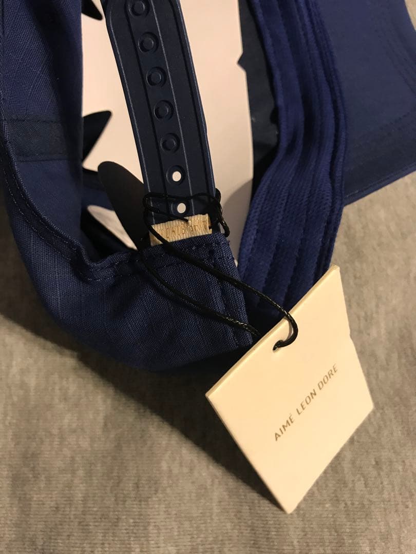 AIME LEON DORE ネイビーキャップ