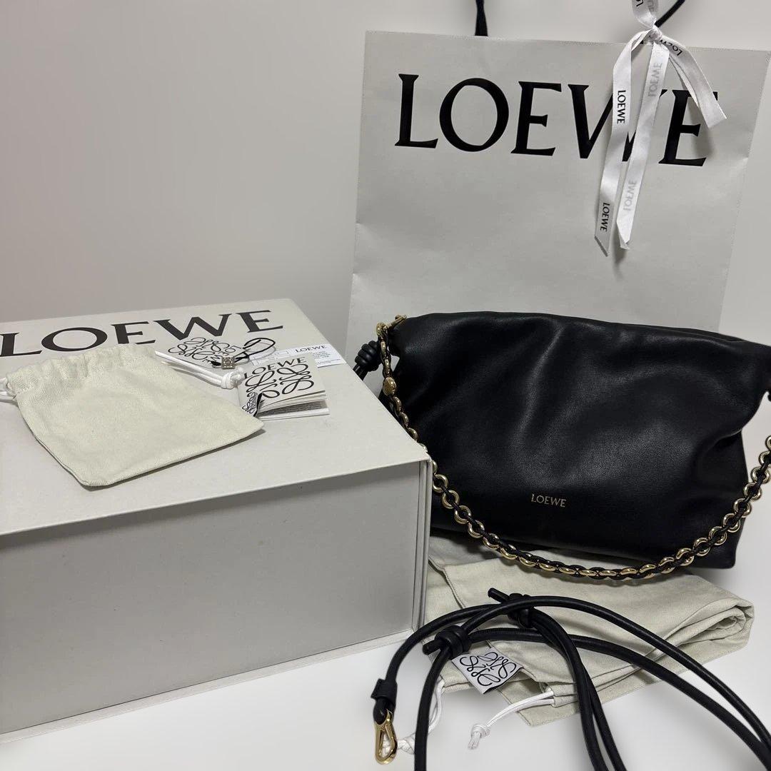LOEWE ロエベ フラメンコパース ミディアム ブラック 正規品