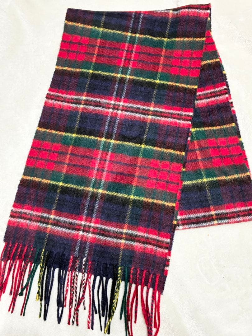 JOHNSTONS OF ELGIN★カシミヤマフラー★ジョンストンズ