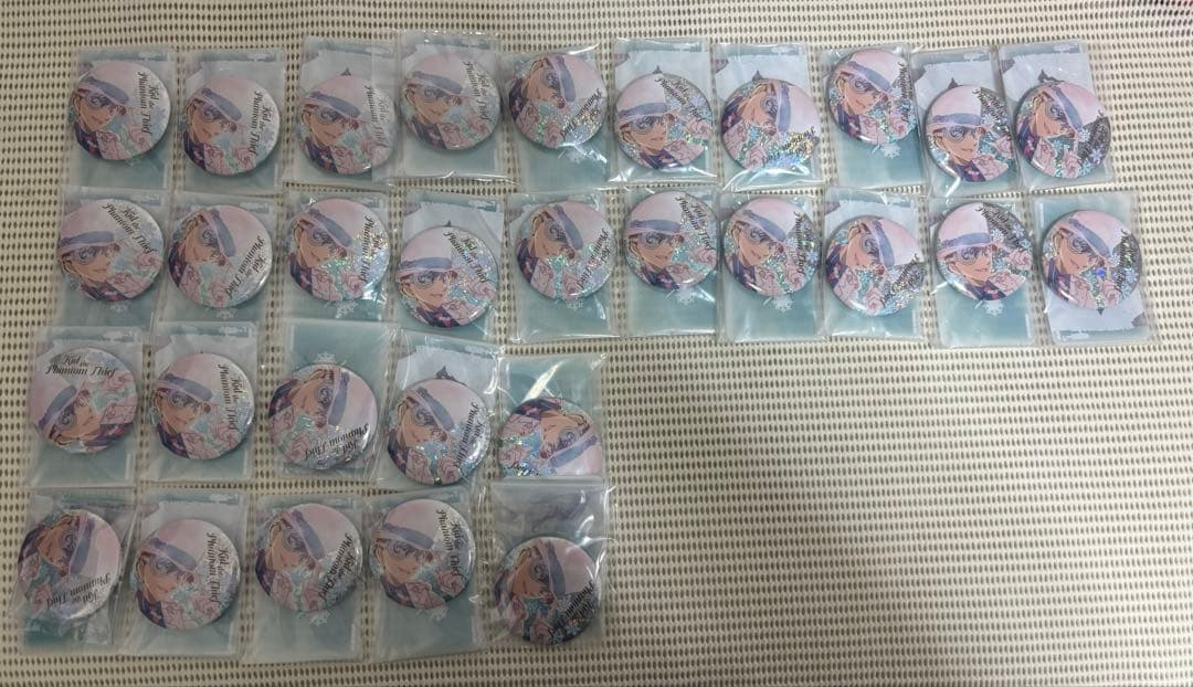 名探偵コナン 彩光キラキラ缶バッジコレクション2 怪盗キッド 30個セット