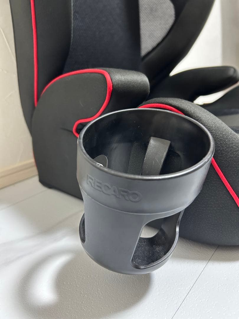 美品❗️RECARO レカロ　J3 ジュニアシート　レッドブラック