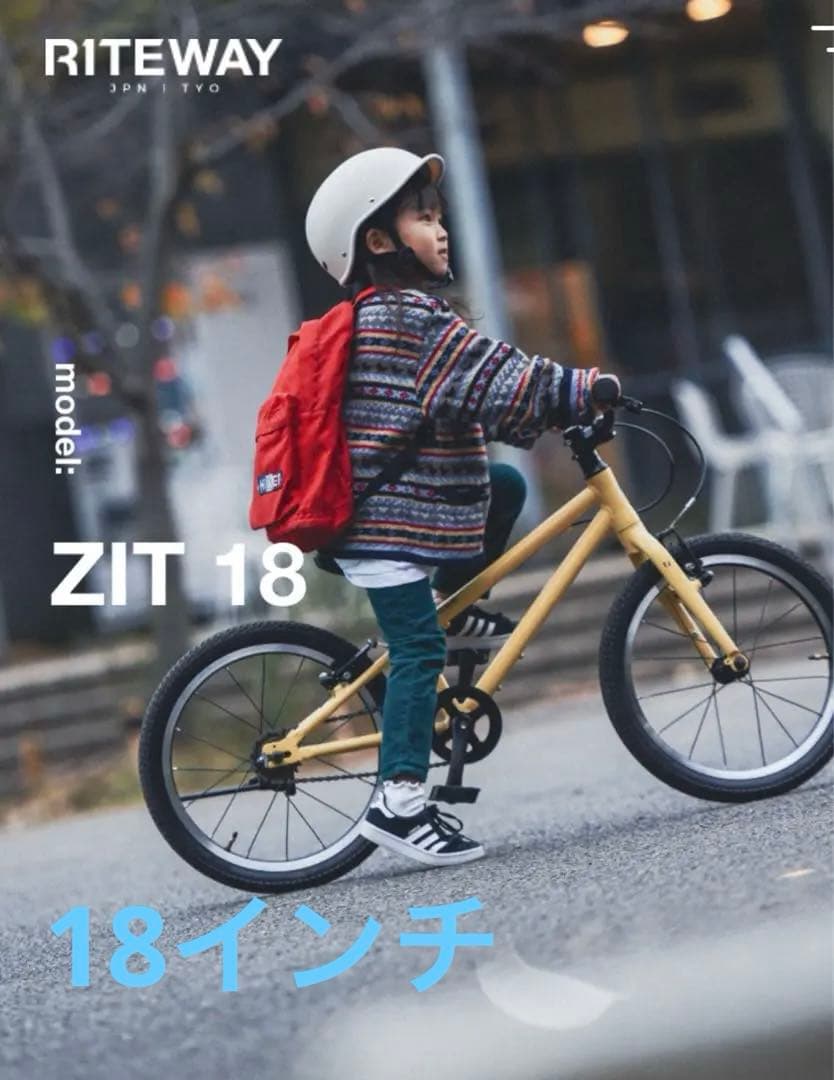 専用！！ RITEWAY 子供用自転車 ZIT 18 イエローカスタム