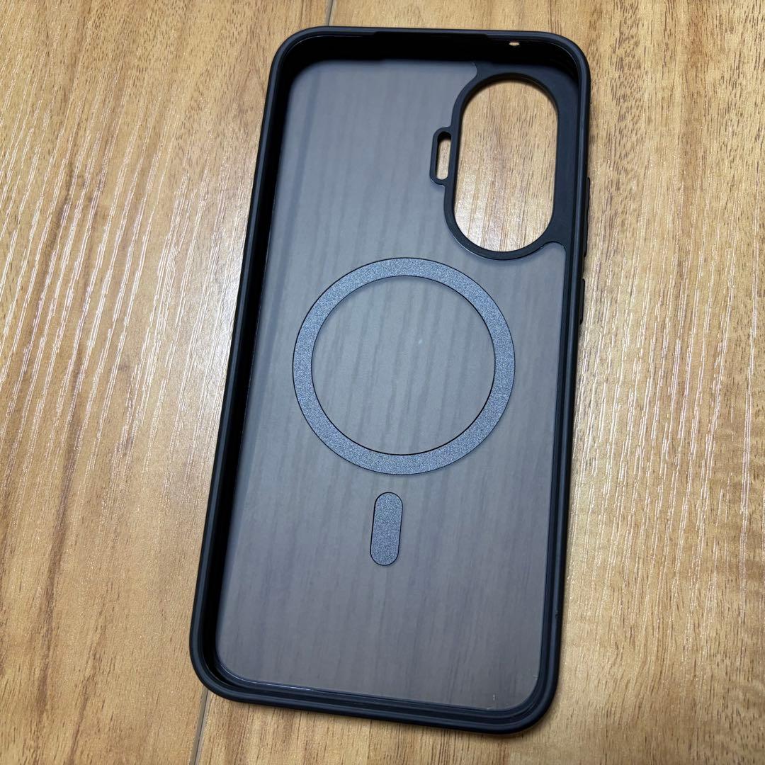 【Re:LL】POCO F7 ブラック/ スマホケース