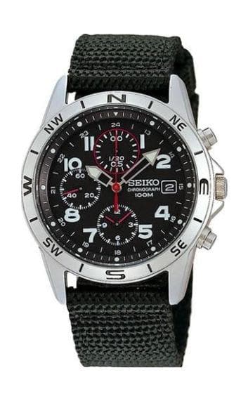 セイコー海外モデル クォーツ クロノグラフ 新品　SND399P1