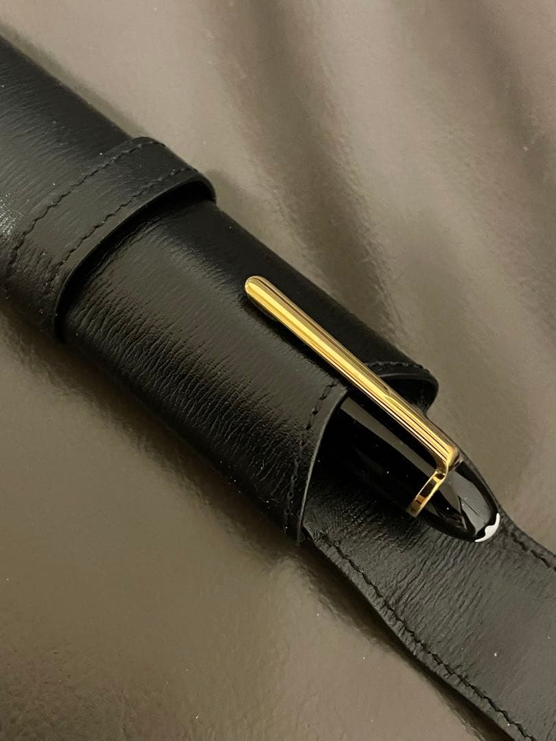 ◾️極美品◾️モンブラン ペンケース ◾️ ウエストサイド 114700◾️一本差し◾️