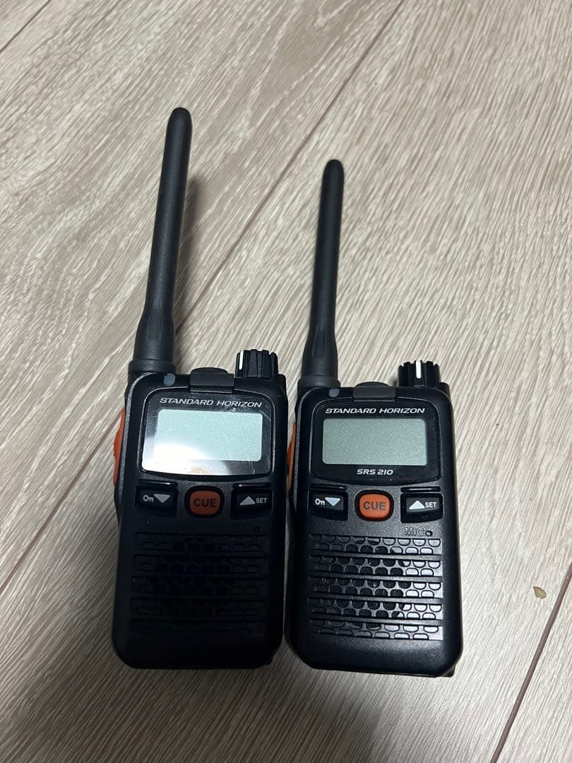 スタンダードホライゾン SRS 210 トランシーバー 2台セット