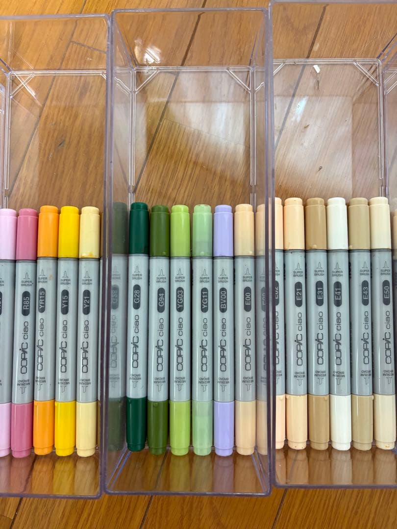 コピックスケッチベーシック36色セットプラスまとめ売り112本