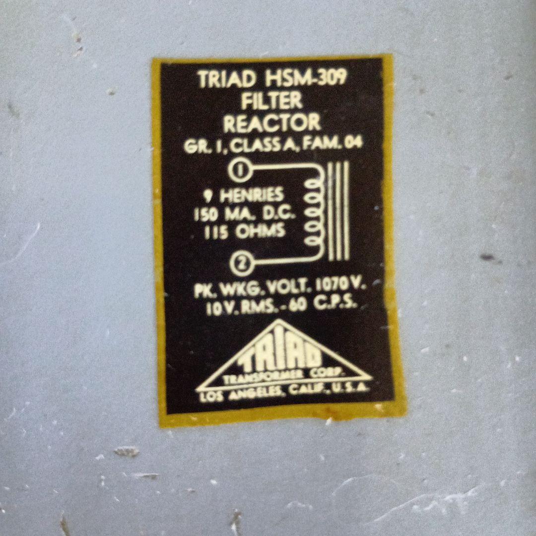 WE300Bに適したTRIAD チョークトランス２個