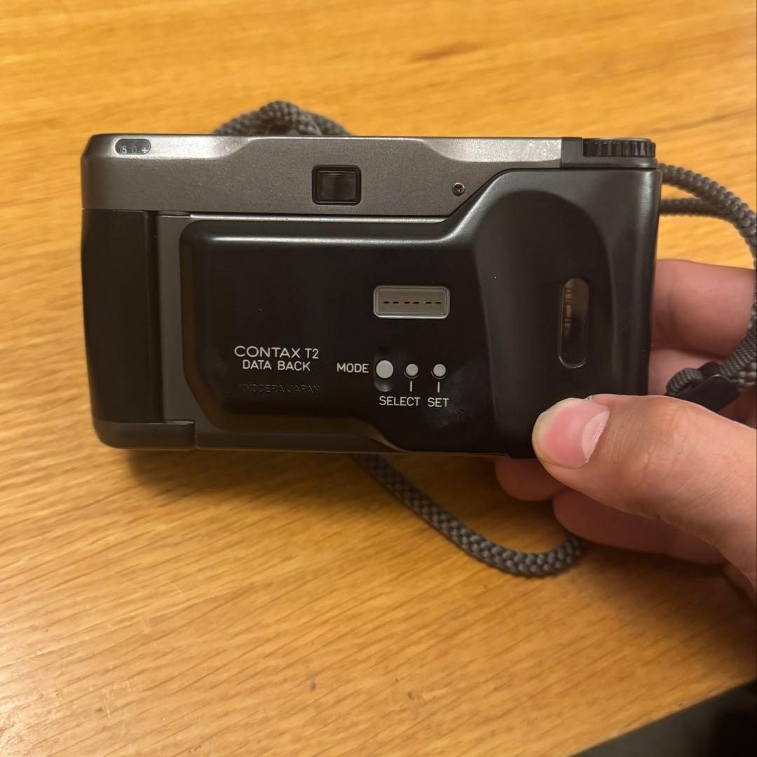 Contax T2 チタンブラック データパック付き