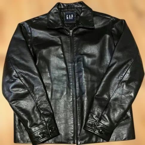 オールドギャップ　レザージャケット　ブラック　S