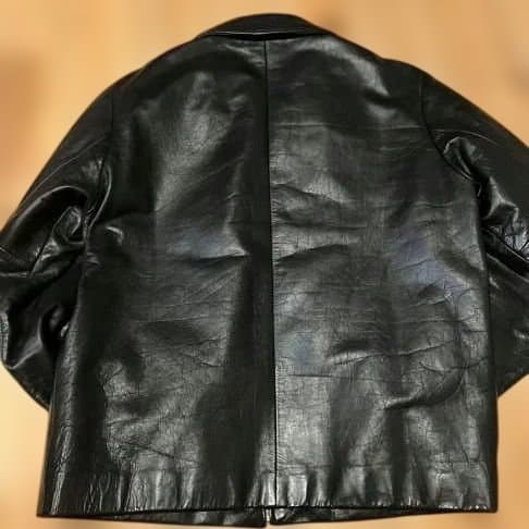 オールドギャップ　レザージャケット　ブラック　S