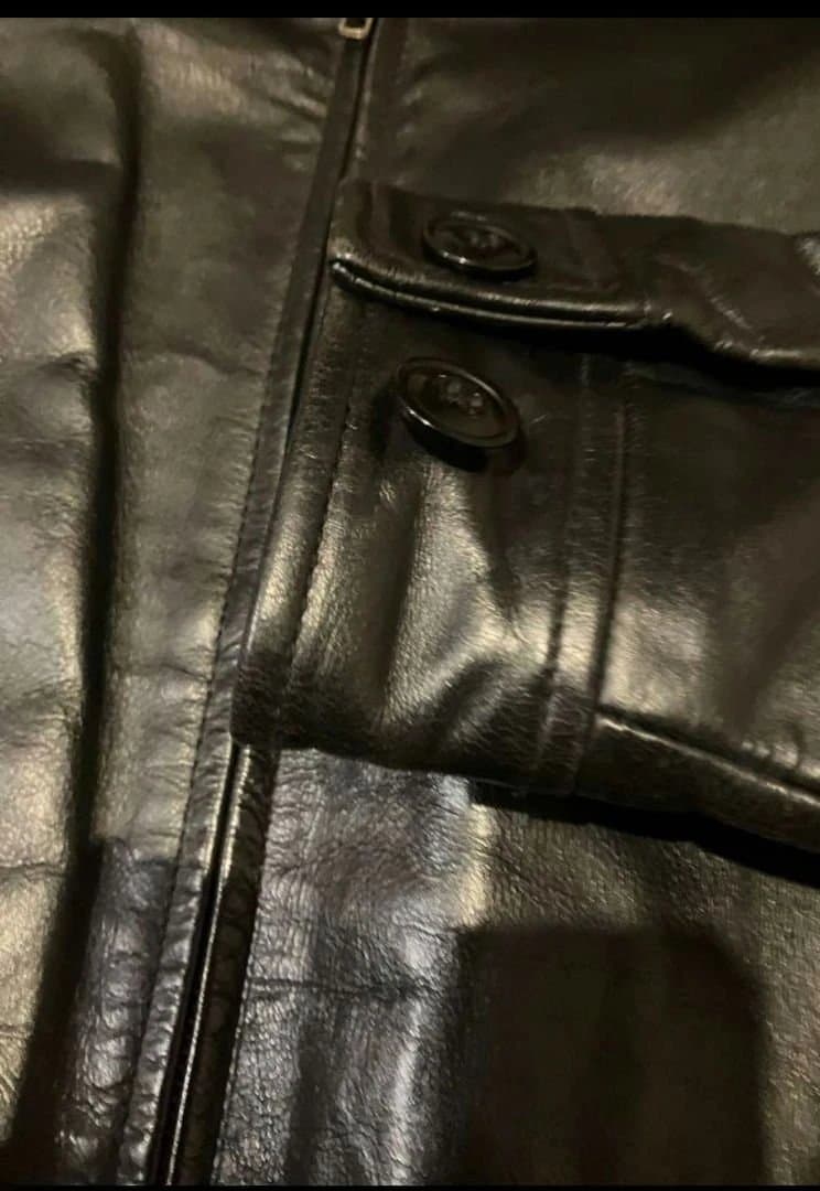 オールドギャップ　レザージャケット　ブラック　S