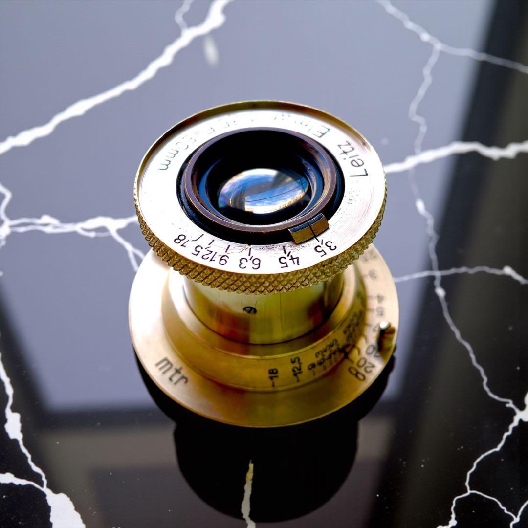 【OH票付】【珍品】Leica: Elmar 50mm/f3.5 ニッケル