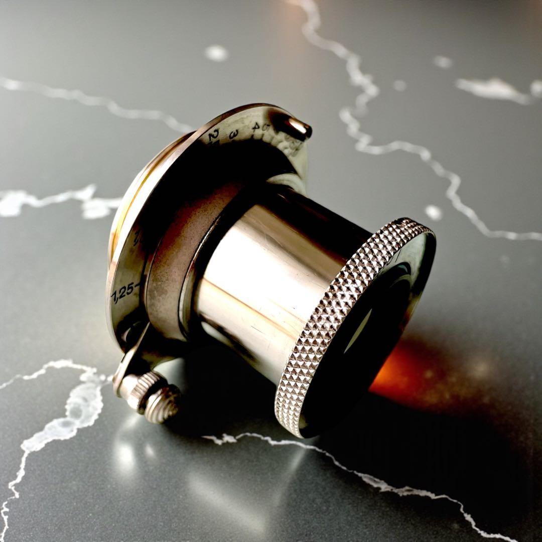 【OH票付】【珍品】Leica: Elmar 50mm/f3.5 ニッケル