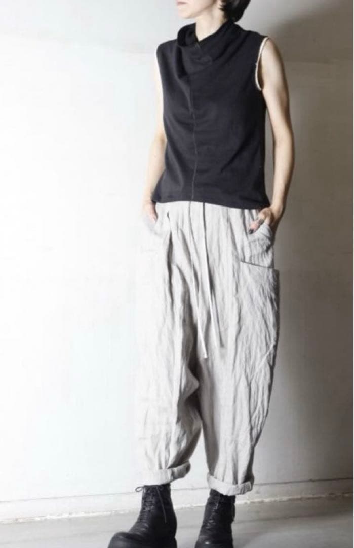 プリプリ bajra ストレッチタンブラー ノースリーブプルオーバー