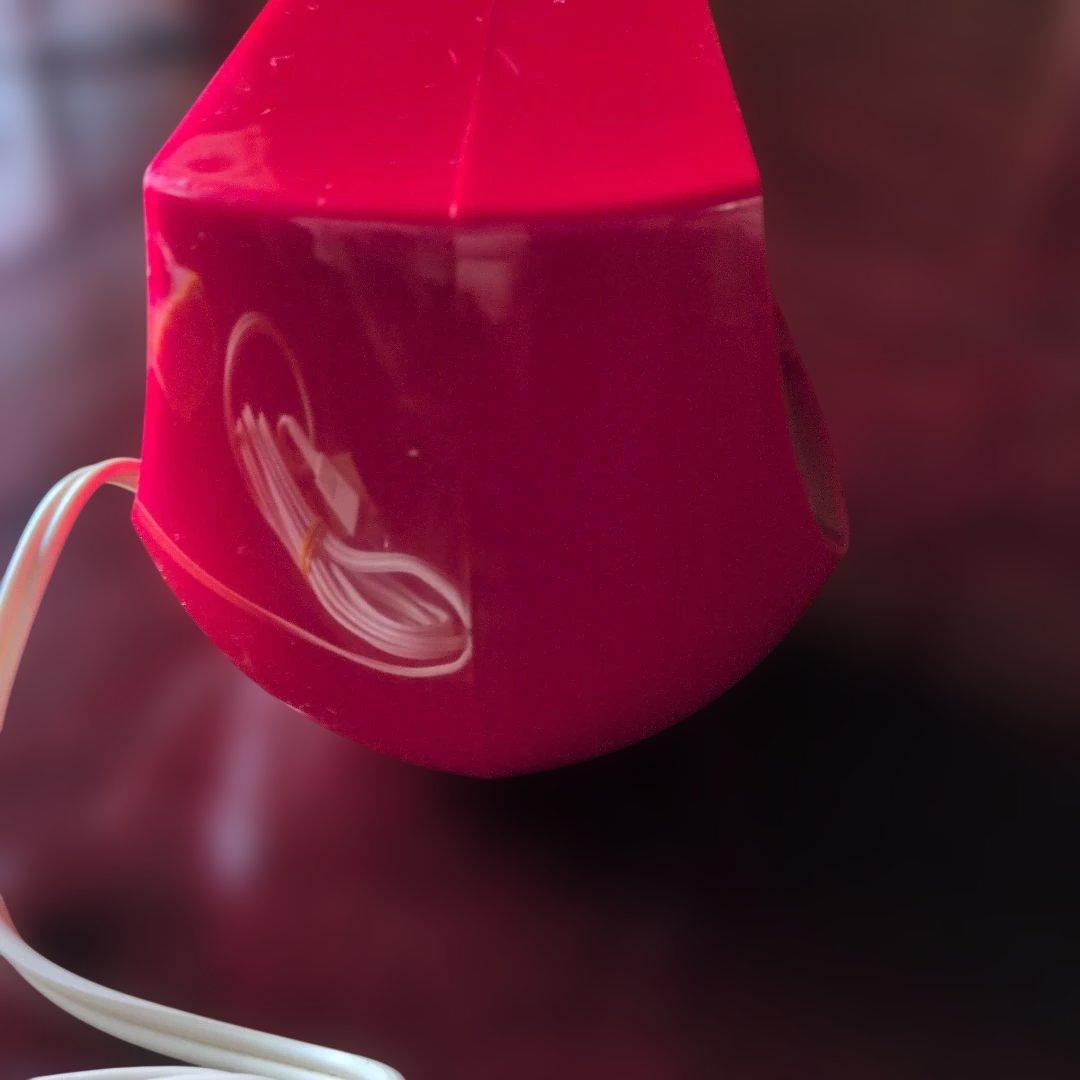 新品未使用 SEIKO 赤 置時計 昭和レトロ パタパタ時計